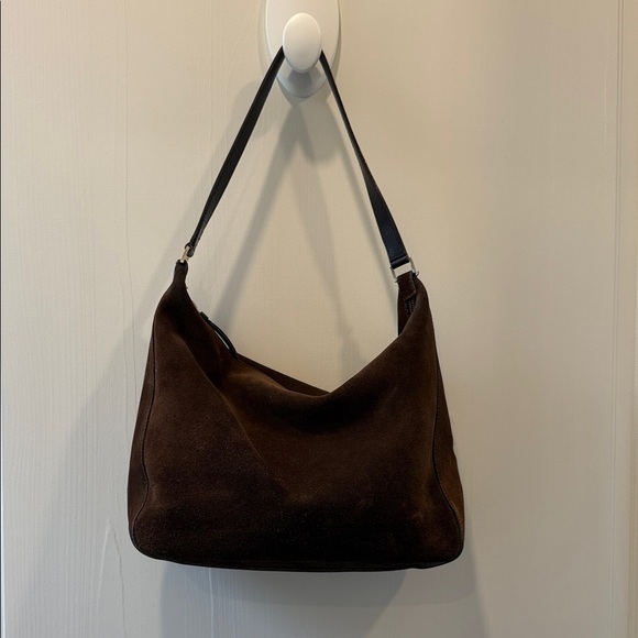 kate spade Handbags - Brown Suede Shoulder Bag